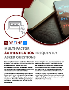Multi-Factor Authentication